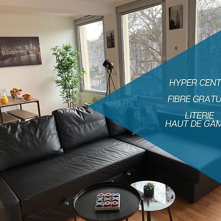 Appartement HYPER CENTRE - WIFI FIBRE GRATUIT - JERGWELOH - Le New Yorkais à Caen Extérieur photo