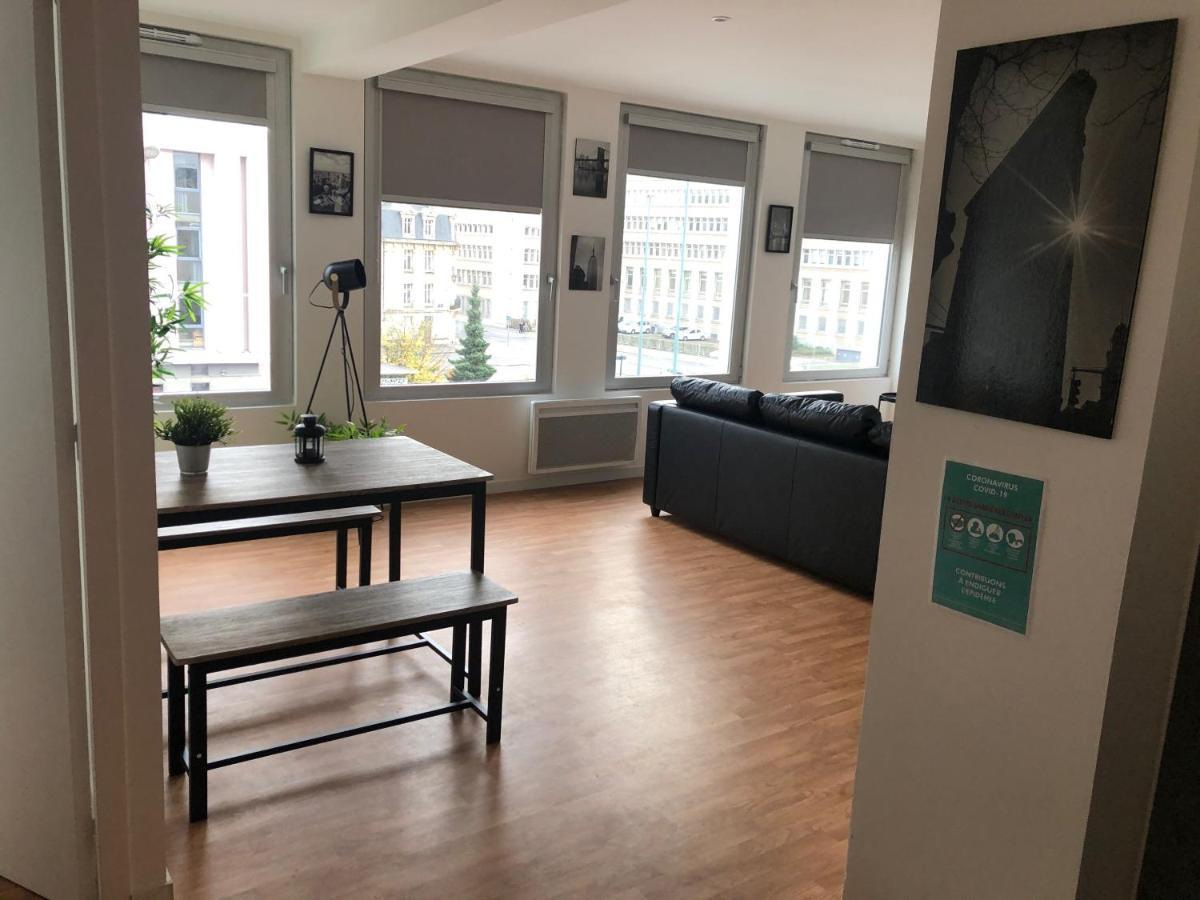 Appartement HYPER CENTRE - WIFI FIBRE GRATUIT - JERGWELOH - Le New Yorkais à Caen Extérieur photo